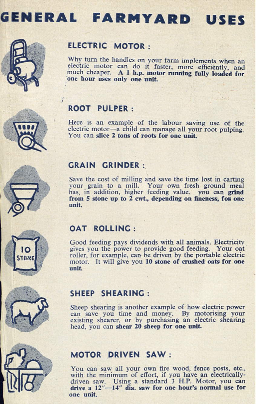 Figure 3: How Units Can Help, ESB pamphlet, page 6, 1954 (Courtesy of the ESB Archives).