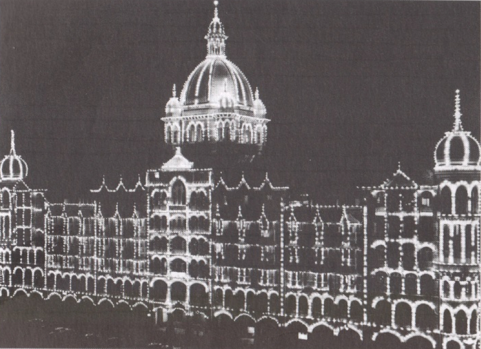 Figure 7: The Taj Hotel, Bombay, 1953 (from: Woods: Mumbai). Copyright Taj Mahal Palace Hotel Collection 