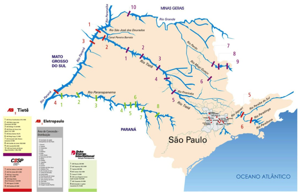 Privatization struck São Paulo State more heavily than the rest of Brazil